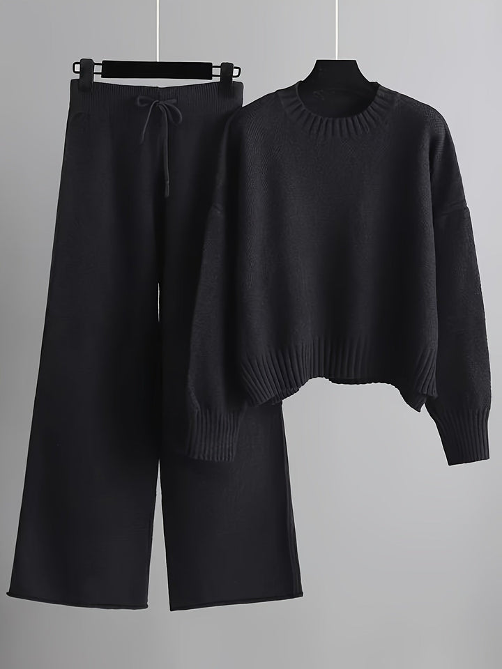 Emily Cozy Knit Two-Piece Set