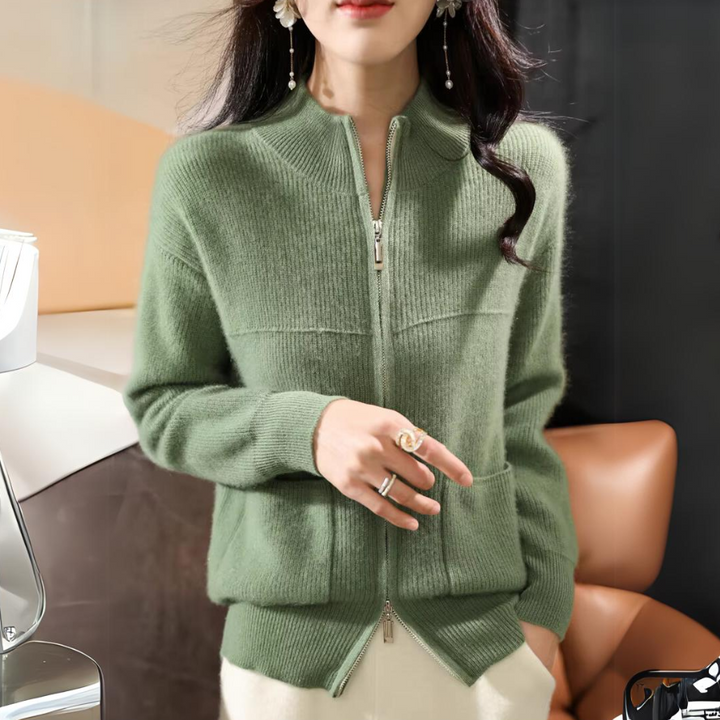 Catherine Merino Zip Up