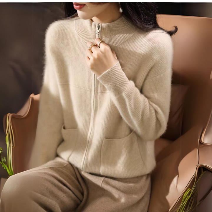 Catherine Merino Zip Up