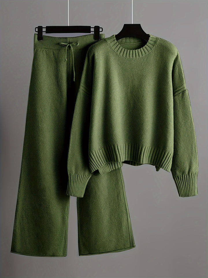 Emily Cozy Knit Two-Piece Set