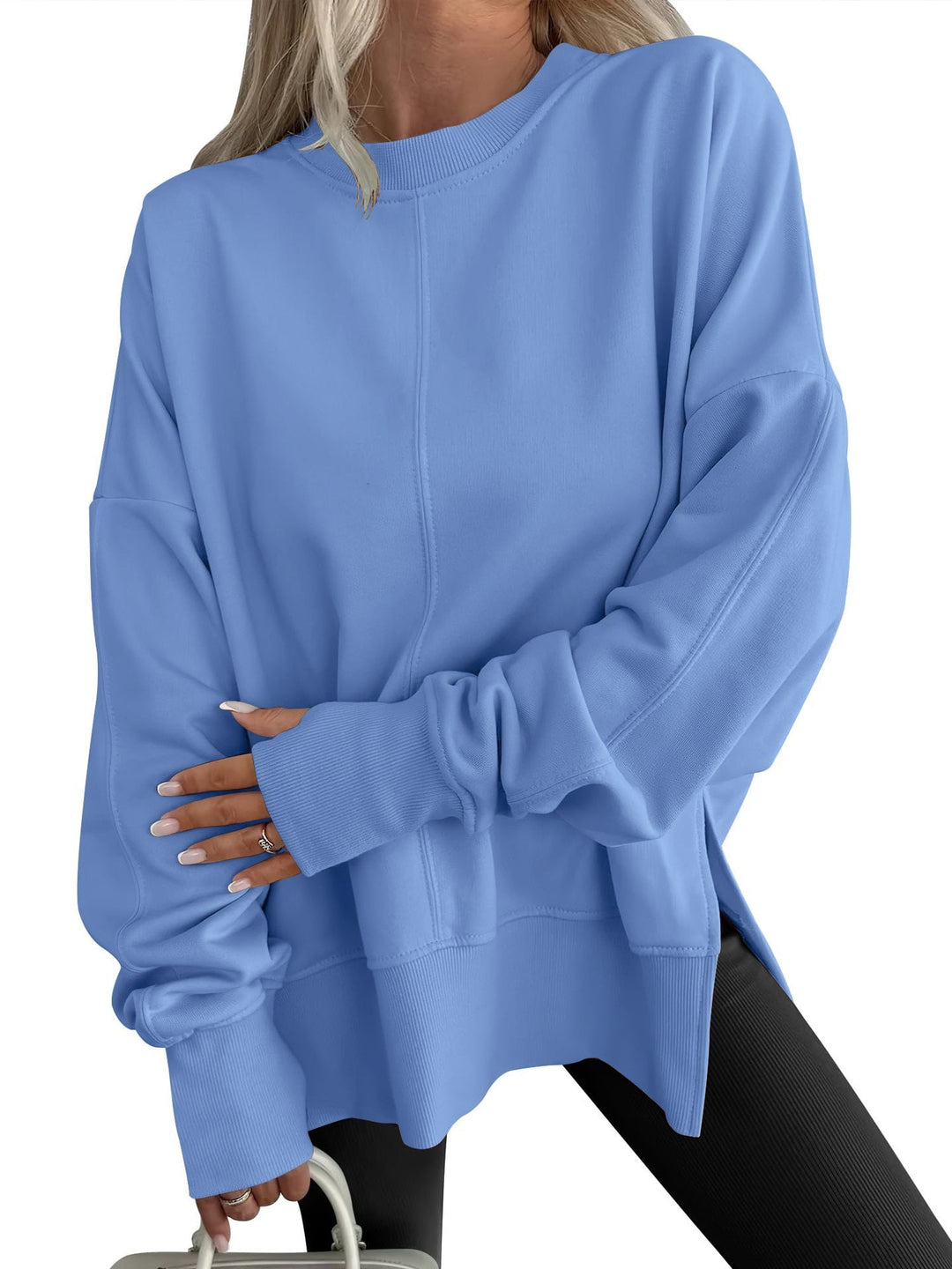 Gwen Comfy Oversized Long Sleeve Sweatshirt