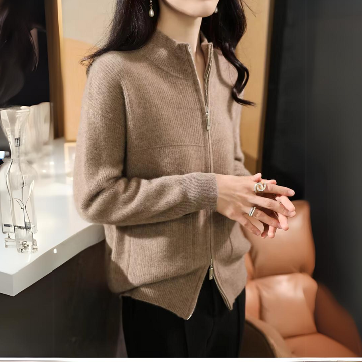 Catherine Merino Zip Up