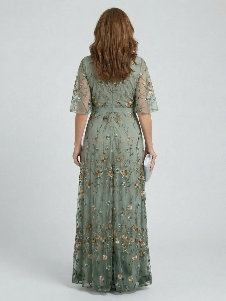 Selora Halter Maxi Dress