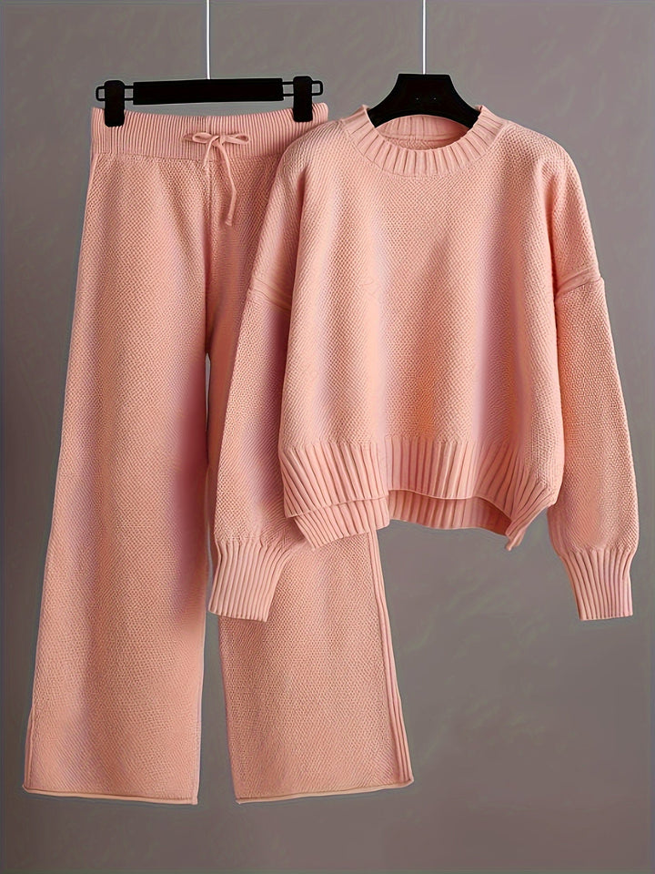 Emily Cozy Knit Two-Piece Set