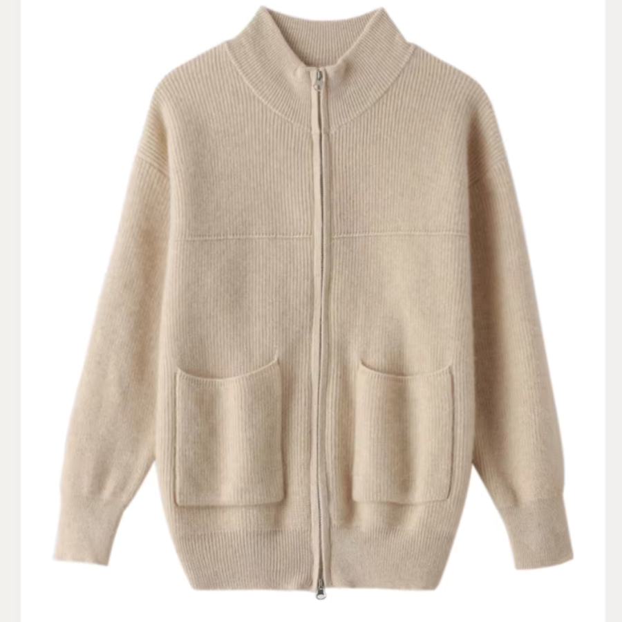 Catherine Merino Zip Up
