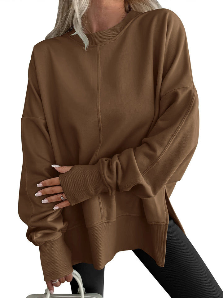 Gwen Comfy Oversized Long Sleeve Sweatshirt