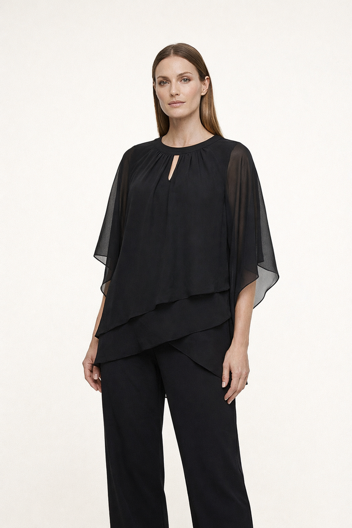 Aria Asymmetrical Two-Piece Set