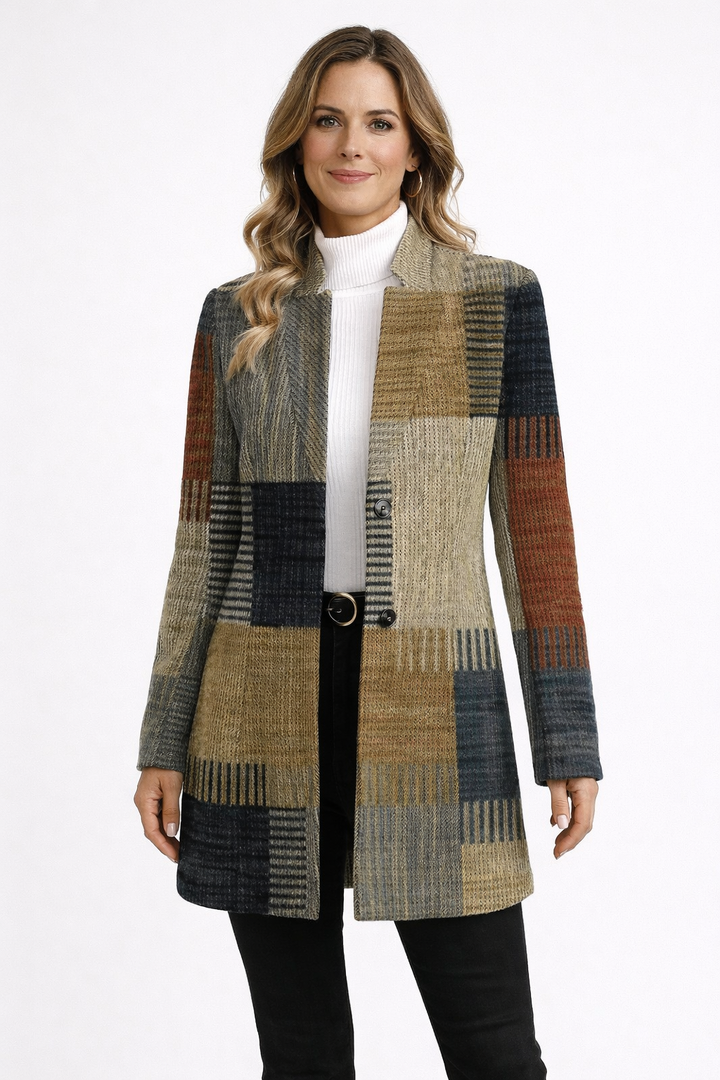 Dara Patchwork Elegance Blazer