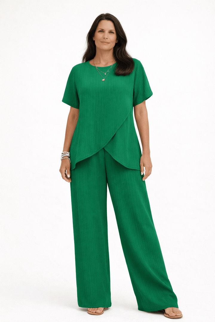 Lorrina Elegant Soft Two-Piece Set