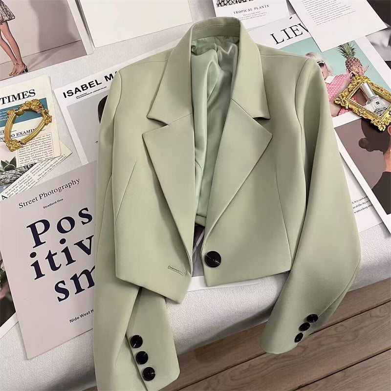 Coralie Sophisticated Cropped Blazer