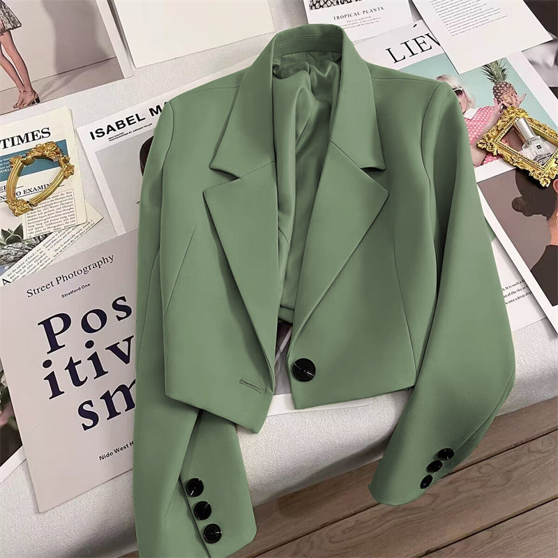 Coralie Sophisticated Cropped Blazer