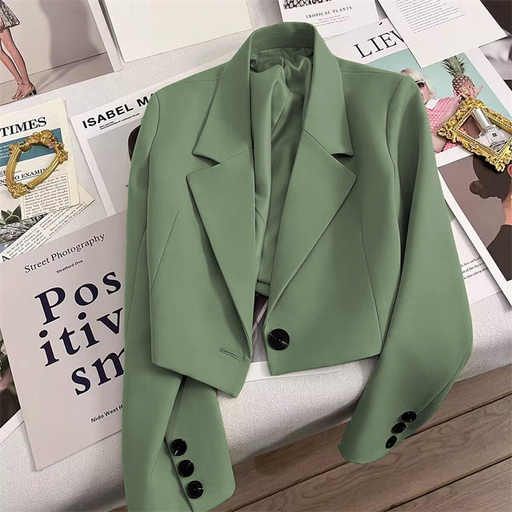Coralie Sophisticated Cropped Blazer