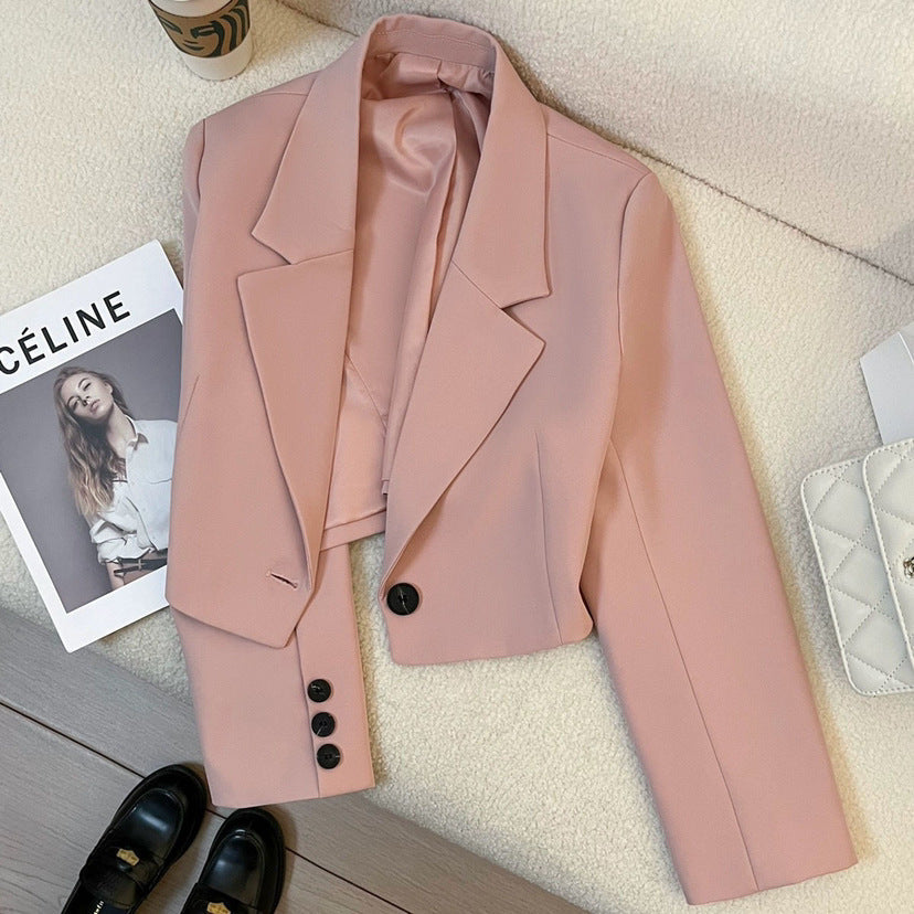 Coralie Sophisticated Cropped Blazer