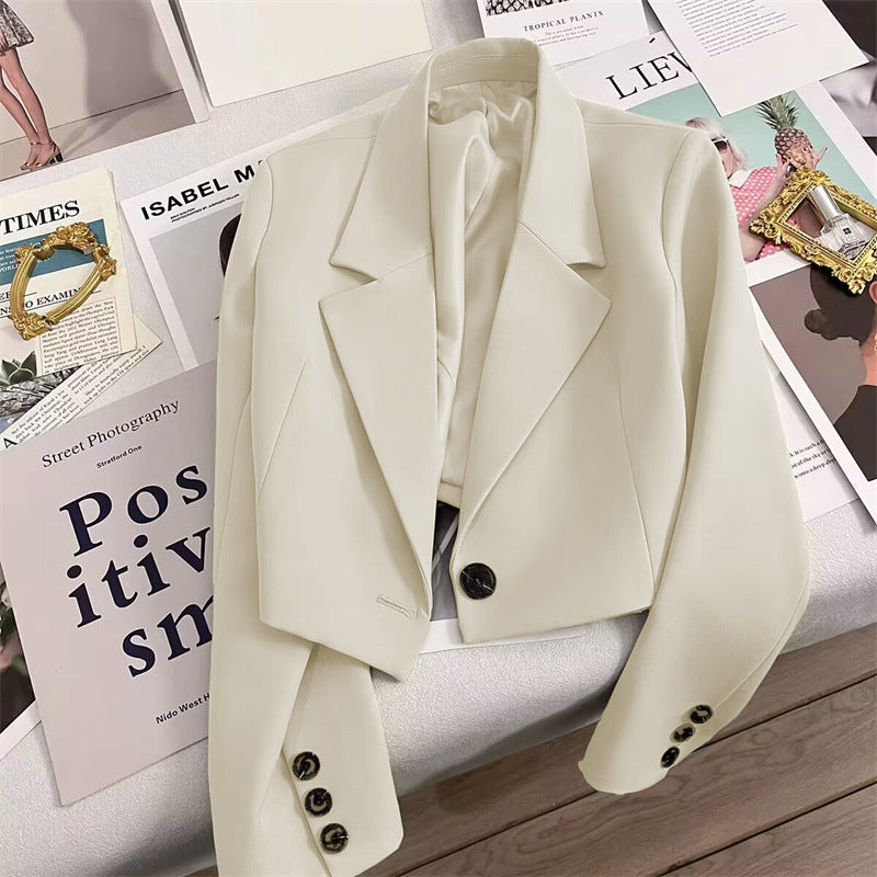 Coralie Sophisticated Cropped Blazer