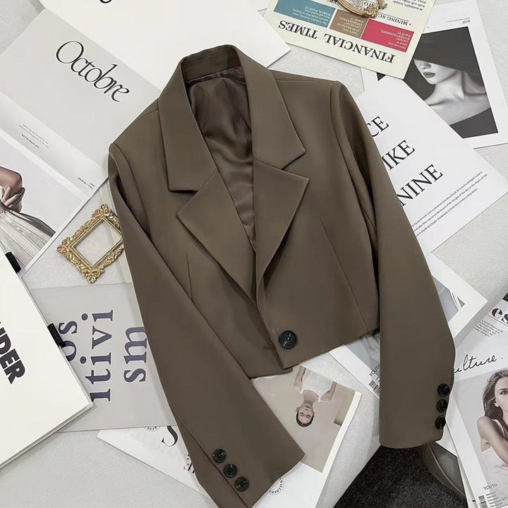 Coralie Sophisticated Cropped Blazer