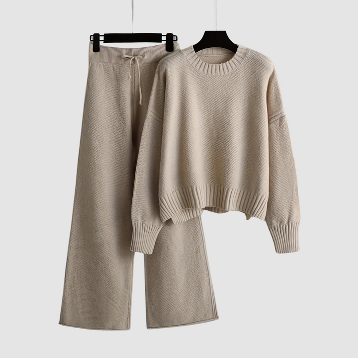 Emily Cozy Knit Two-Piece Set