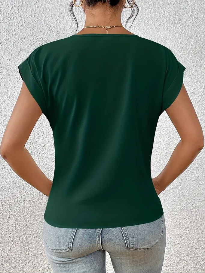Belle The Stylish V-Neck Top