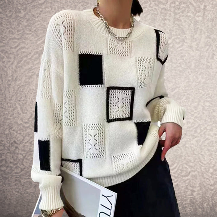 Lina Elegant Knit Sweater