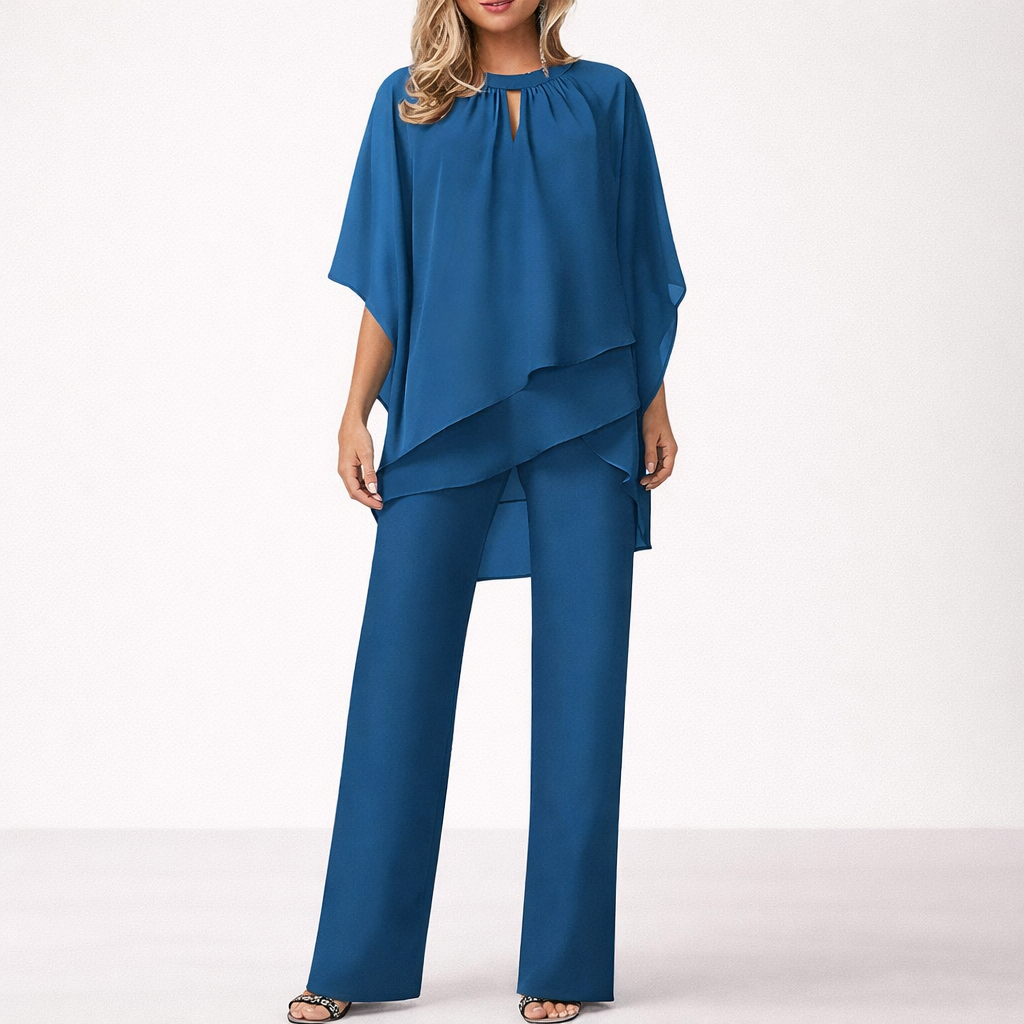 Aria Asymmetrical Two-Piece Set