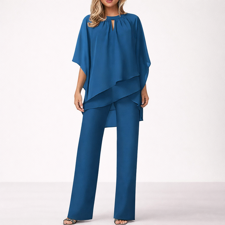 Aria Asymmetrical Two-Piece Set