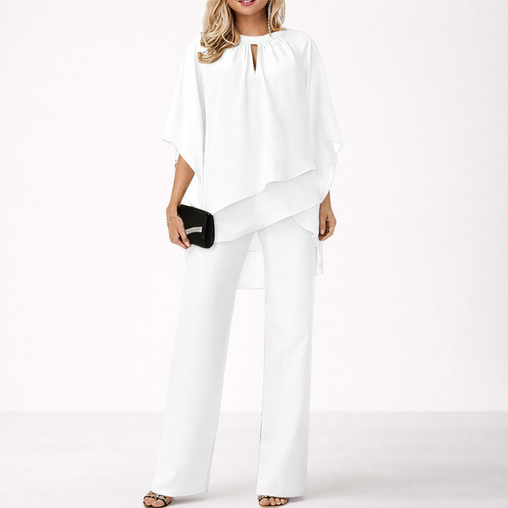 Aria Asymmetrical Two-Piece Set