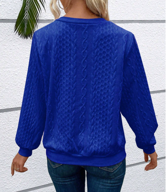 Emma Elegant Quarter-Zip Sweater