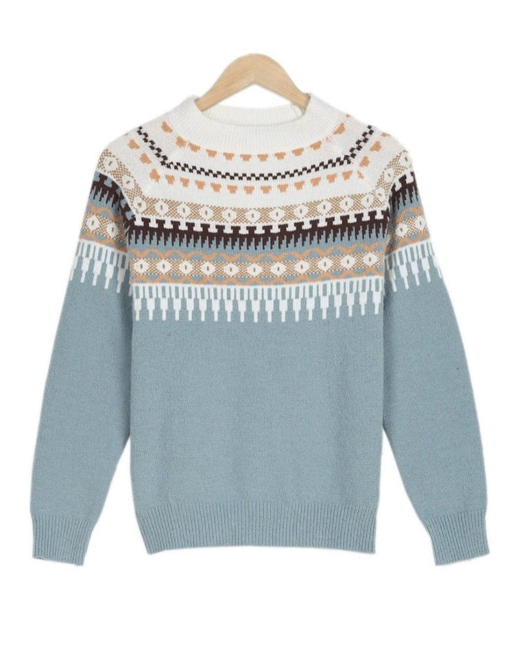 Avery Fair Isle Knit Sweater