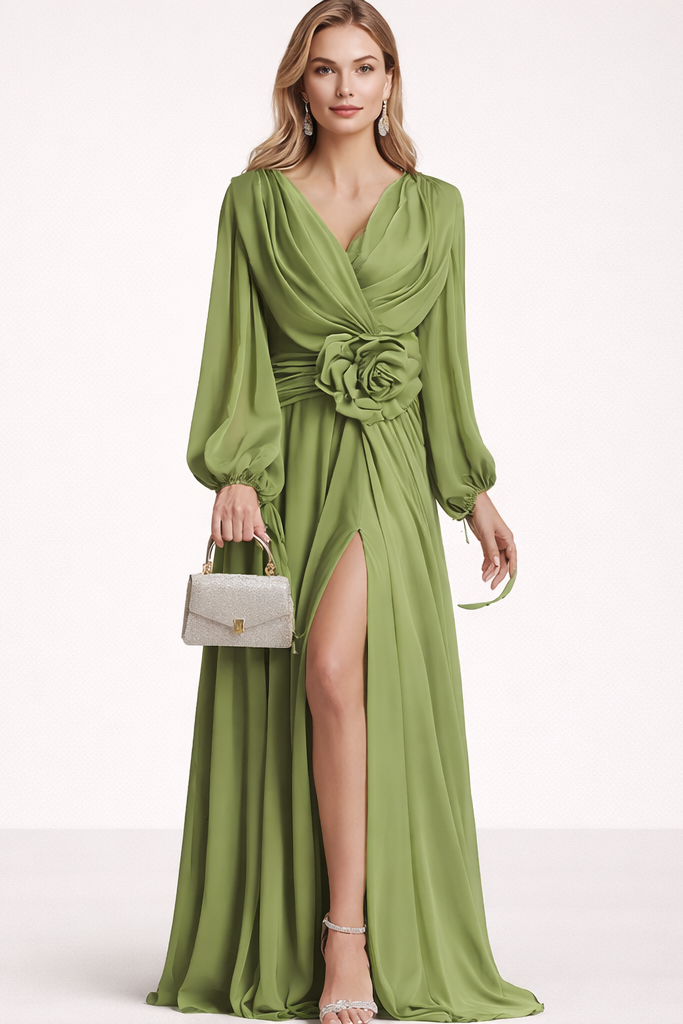 Elena Chiffon Dress