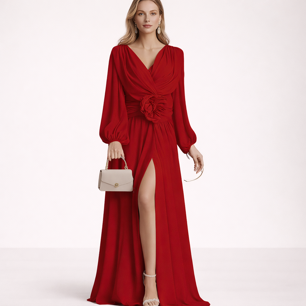Elena Chiffon Dress