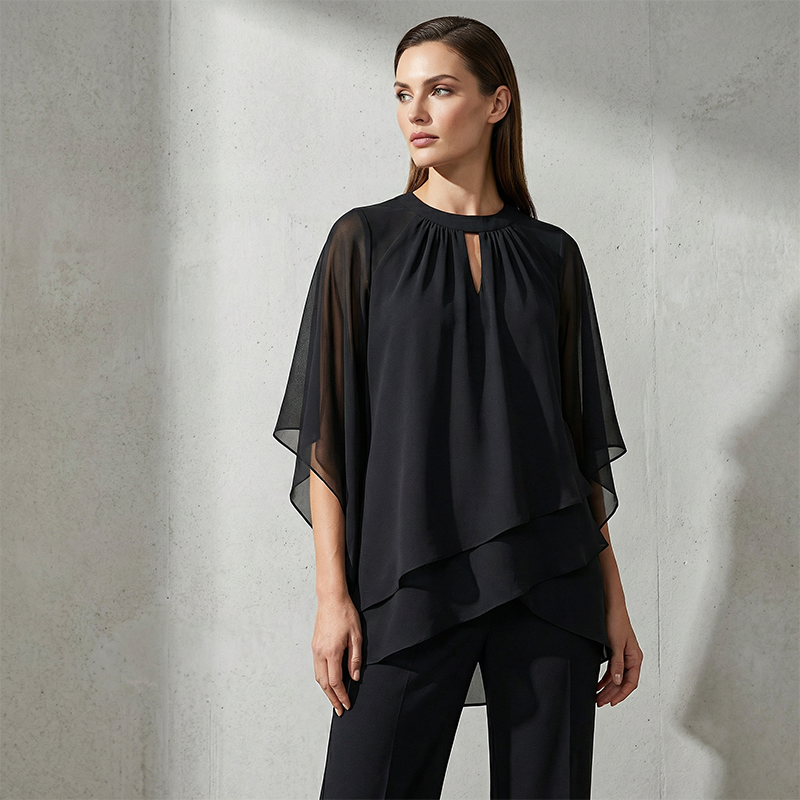 Aria Asymmetrical Two-Piece Set